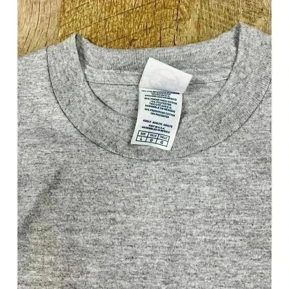 ‘56 Chevy Bel-Air Shirt Mens Large Gray Official GM Product 1956 Short Sleeve - Picture 4 of 9